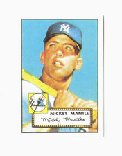 Topps Baseball *1952 Commemorative Series* Mickey Mantle #311 New York Yankees