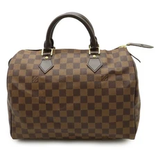 Louis Vuitton Damier Speedy 30 N41531 Handbag Mini Boston Brown Ladies AB Rank