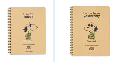 Snoopy JOECOOL Note(set of 2) [Korea][100% Official Item