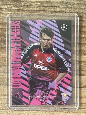 Topps. UEFA Club Competition Vibrant Velocity Lothar Matthäus 10/25