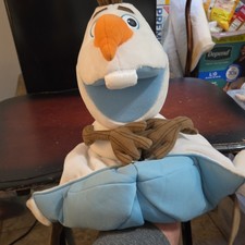 Disney Frozen Olaf Snowman Plush Stuffed Animal, Large 24-36 in it goes on head