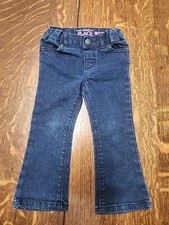 The Children's Place Girls Stretch Bootcut Jeans Size 2T Adjustable Waist