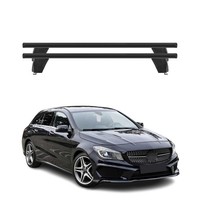 Menabo DachträGer GrundtäGer FüR Mercedes CLA X117 2015-2019 75Kg Alu Schwarz 2X