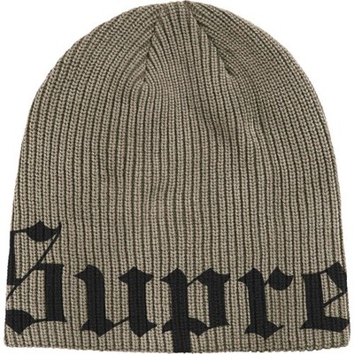 Supreme Old English Printed Beanie 5colors 26SS | eBay