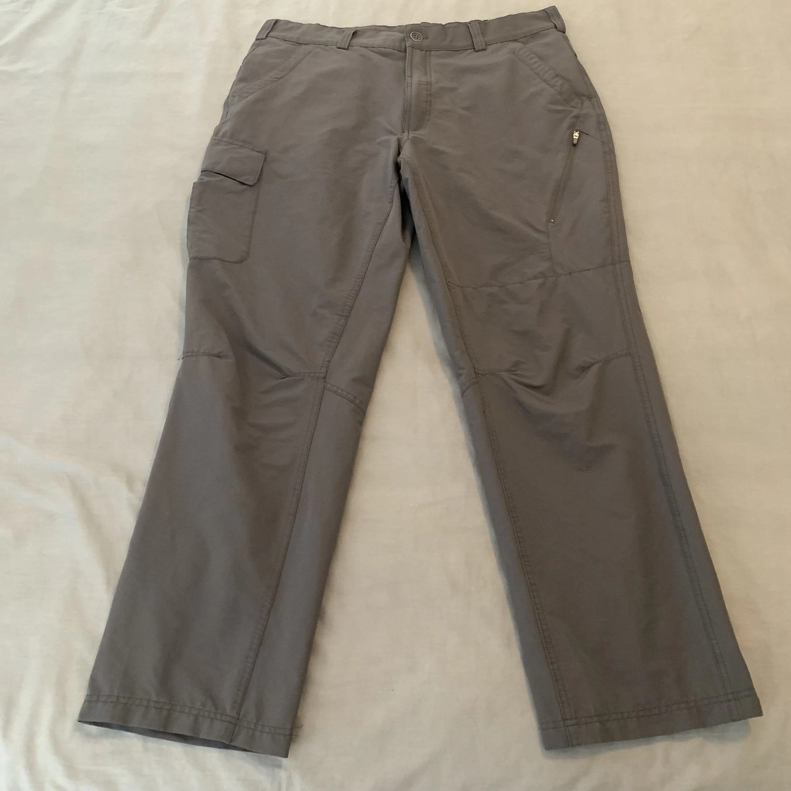 Pacific Trail Pants Mens 38 Outdoor Hiking Stretch Cargo Nylon Spandex Pockets