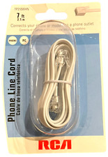 RCA 7ft Phone Line Cord TP210WHN - Phone Cord