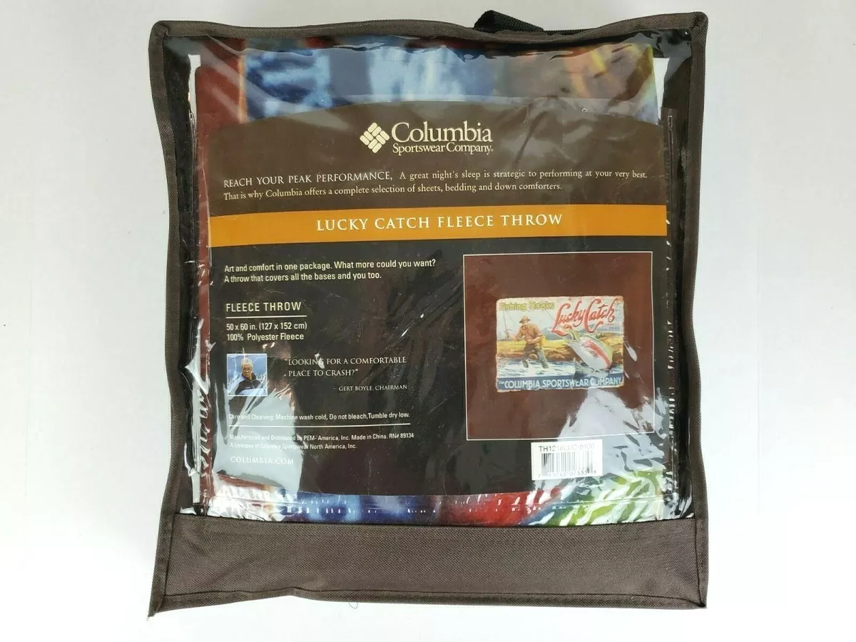 Columbia top sportswear blanket