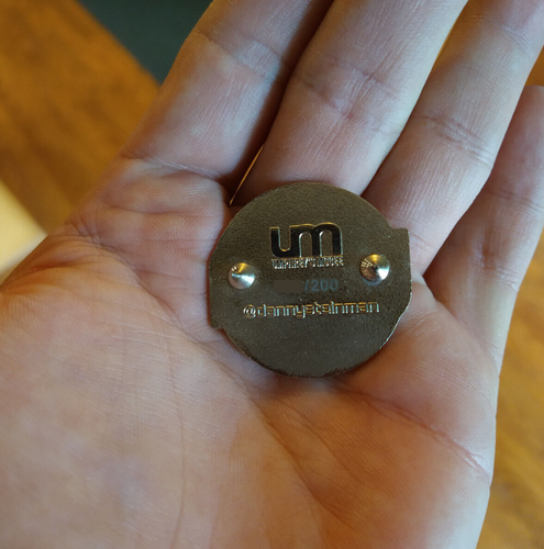 Danny Steinman x Umphrey's Logo Pin (LE 200) - Candy Shoppe **Rare, Sold Out** - Picture 3 of 3