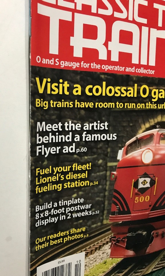 Classic Toy Trains Visit Colossal O Gauge Empire October 2014 FREE ...