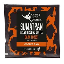 Orangutan Sumatran 100% Arabica Coffee Bags Bulk Buy x 150 Bags  
