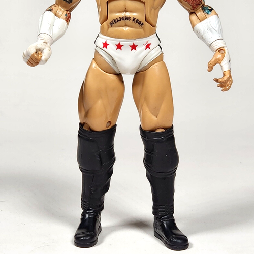 WWE Deluxe - CM Punk 7" Action Figure - Ruthless Aggression Series 8 White 2005 - Picture 3 of 7