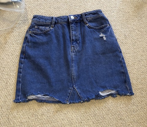 Gonna denim bambina età 12 anni invecchiata ottime condizioni