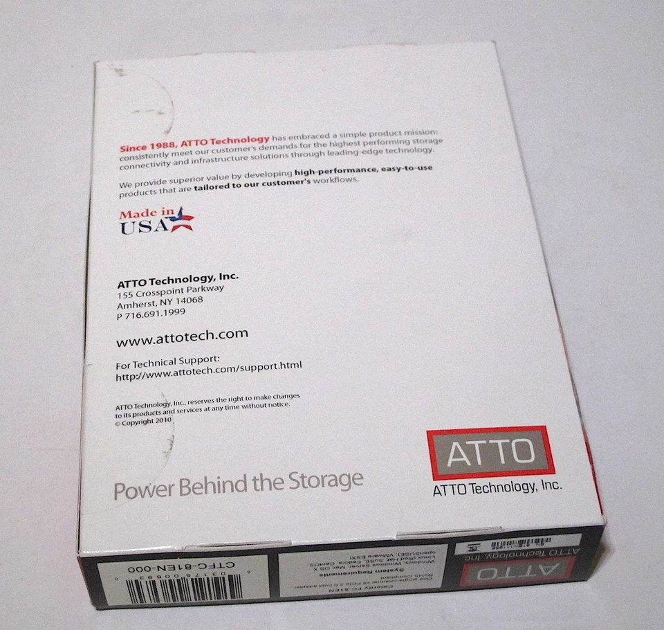 ATTO Celerity FC-81EN 8 Gb/s iFibre Channel Pcie card - Image 3 of 4