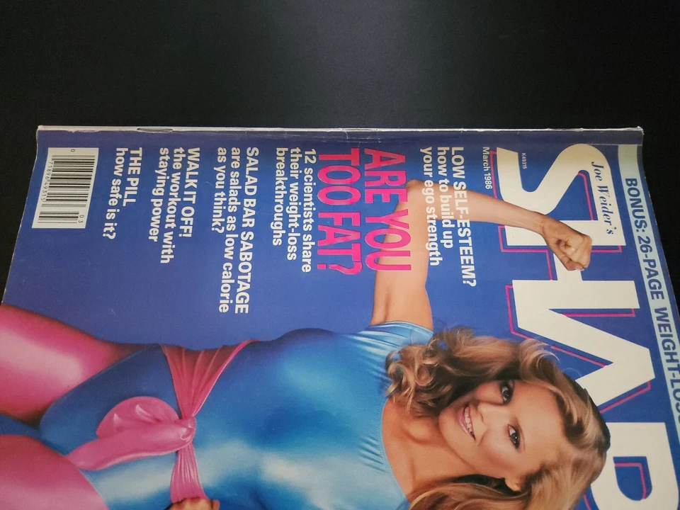 Joe Weider’s Shape Magazine –Crossings CHERYL LADD Cover - March 1986 -162 pages - Image 3 of 4