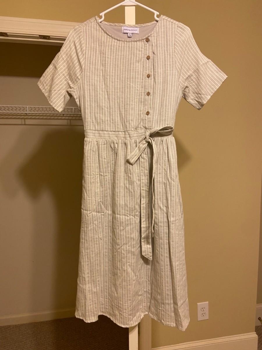 Piper & Scoot Striped Dress Size S | eBay
