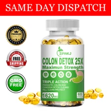 Remove Parasite Body Cleanse ANTI PARASITE & CANDIDA DETOX ULTRA FLASH COLON