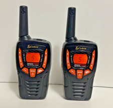 Cobra CXT385 2-Way Walkie Talkies - Pair no Charger/Cable Tested Works