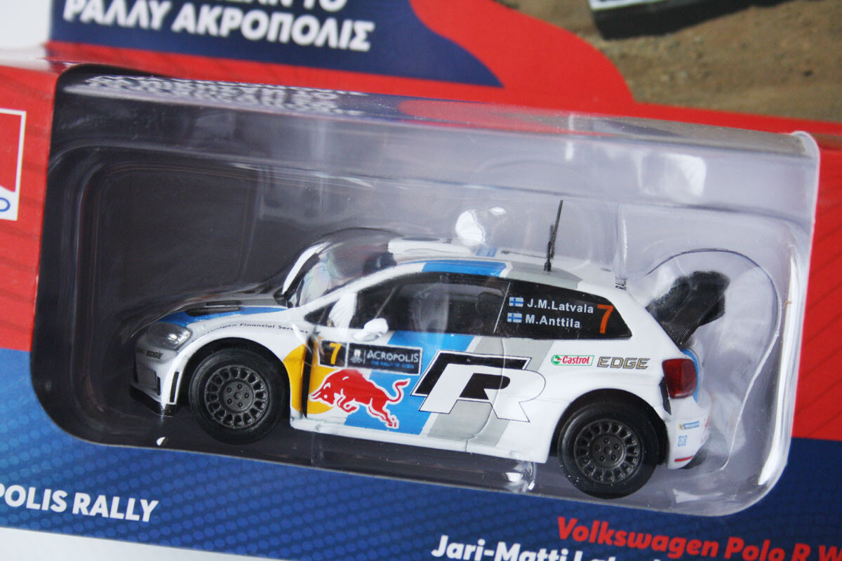 EKO ACROPOLIS RALLY OF GODS 1:43 Die Cast Volkswagen Polo R WRC