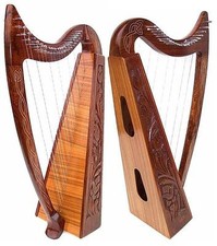 ROSEWOOD HARP Celtic Irish Harp 22 Strings Lap FOLK DHA-786