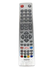 Remote Control Sharp Aquos HD Smart LED TV DH1901091551 With YouTube NETFLIX Key