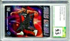 2019-20 Donruss Optic Karl-Anthony Towns Fantasy Stars CSG 9.5