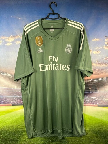 Real Madrid Jersey Goalkeeper football shirt 2017 - 2018 Adidas Adizero Men 2XL