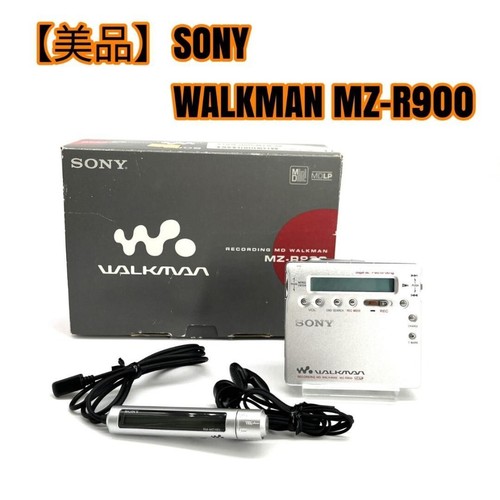Mini Disco Reproductor Portátil Sony MZ-R900 Walkman MD Funcionamiento Confirmado con Caja - Imagen 2 de 8
