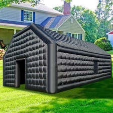 30FT Gaint Black Inflatable Night Club Disco Tent Party Tent For Event
