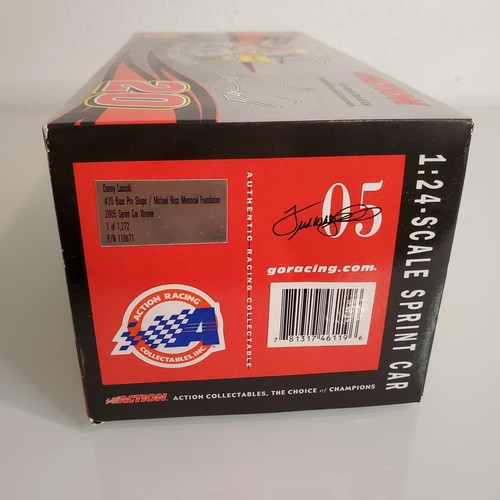 DANNY LASOSKI 1/24 MICHAEL ROSS MEMORIAL FOUNDATION 2005 SPRINT CAR XTREME RARE - Picture 10 of 10