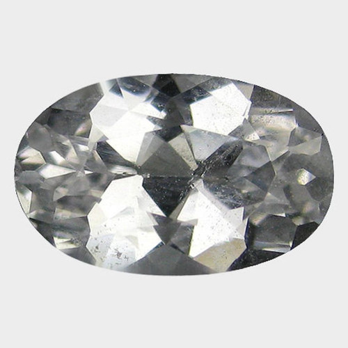 1.43 ct Very Rare Collectors Natural Oval-cut RichFire-Luster White VS Danburite - Picture 2 of 3