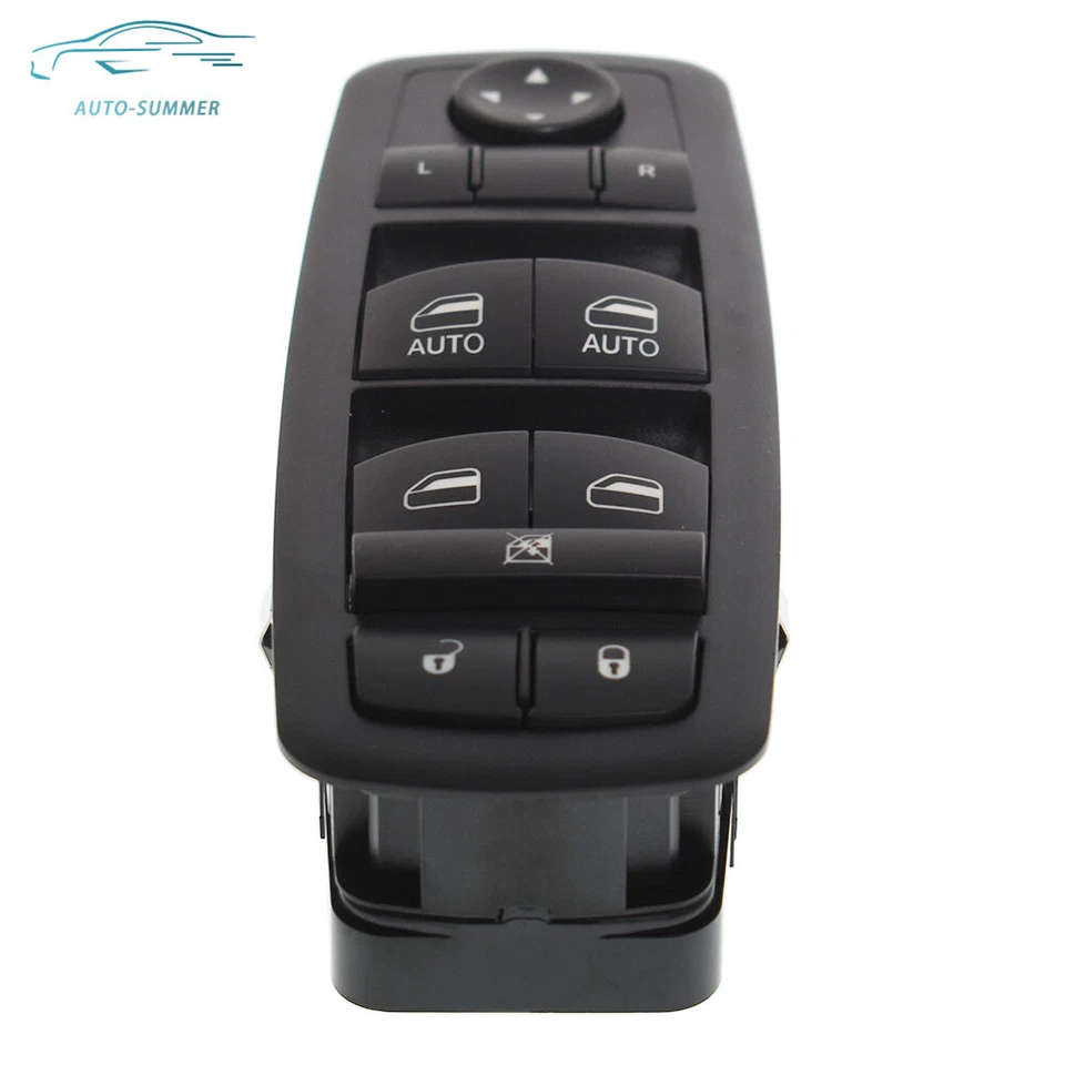 Interruptor de ventana eléctrica maestro del lado del conductor para Chrysler 300 Dodge Charger 2015-2018 Foto 3 de 4