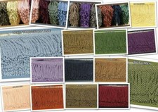 13 COLOUR 10cm Heavy Bullion Fringe Upholstery Barley Twist Chair BUY 1 2 4m 328