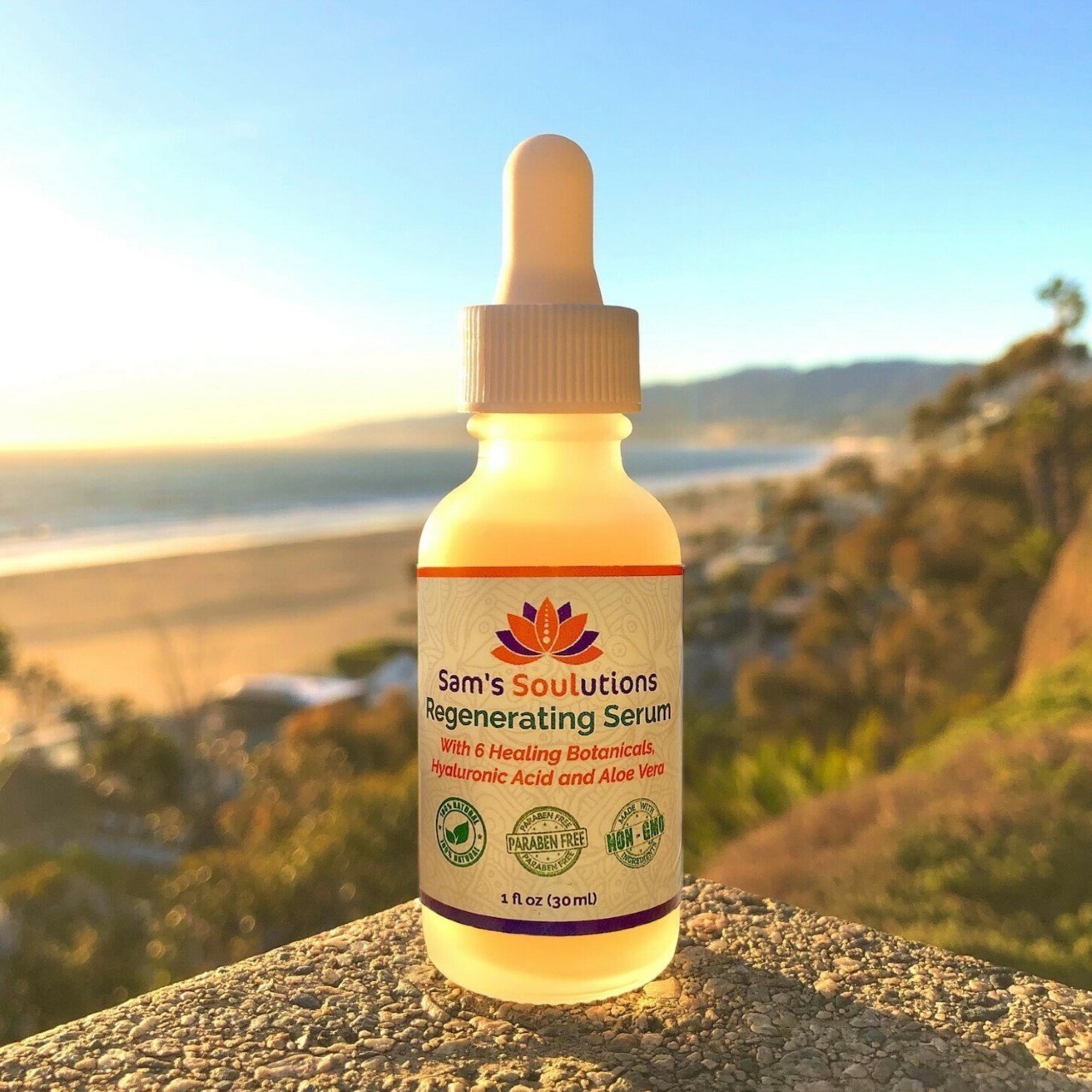 With Added Botanical Healing Blend
