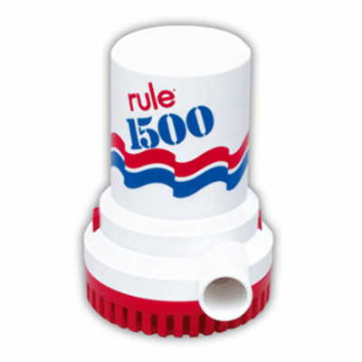 Rule 1500 GPH Non-Automatic Bilge Pumpe 24v 3 Boot Segelboot