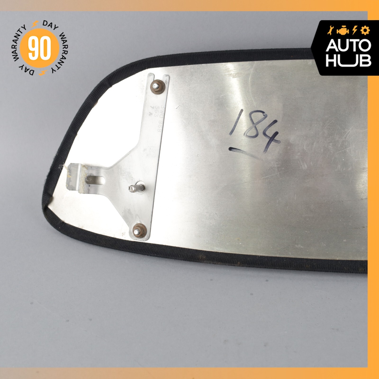 07-11 Bentley Continental GTC Rear Left Side Door Panel Trim Panel Wood OEM 52k