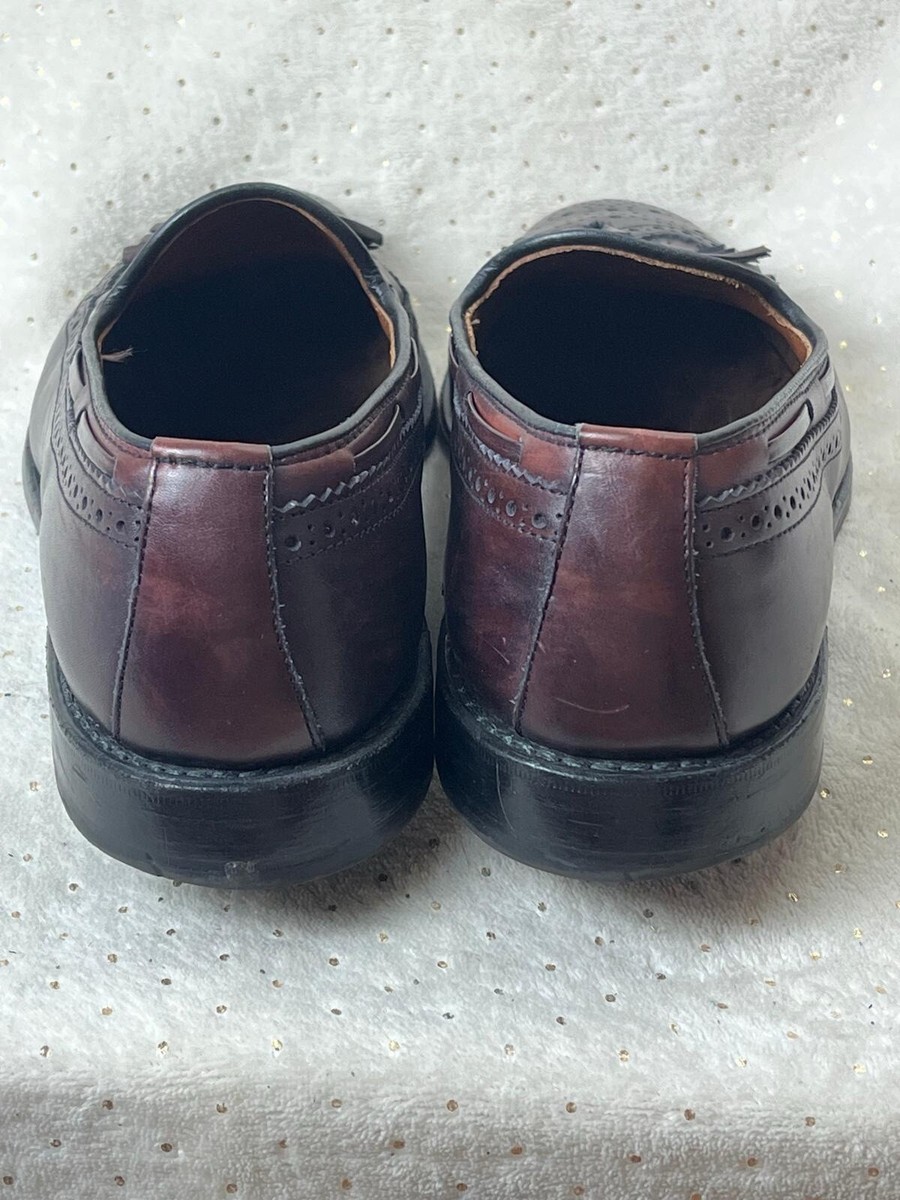 Allen Edmonds Manchester Mens Cordovan Wingtip Tassel Loafers