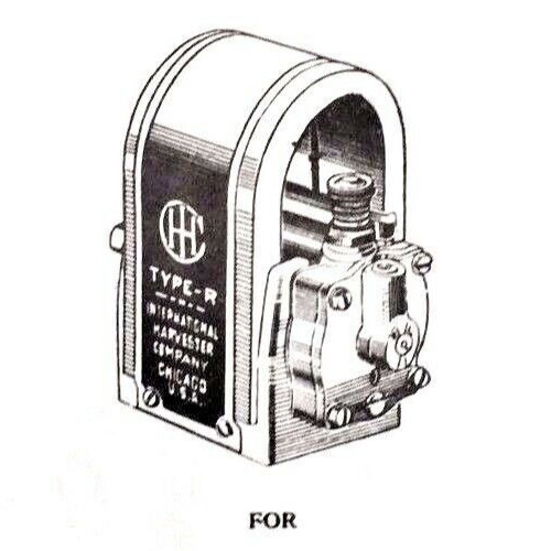 IHC Low Tension Type-R Magnetos Manual & Parts List Farmall McCormick Engines