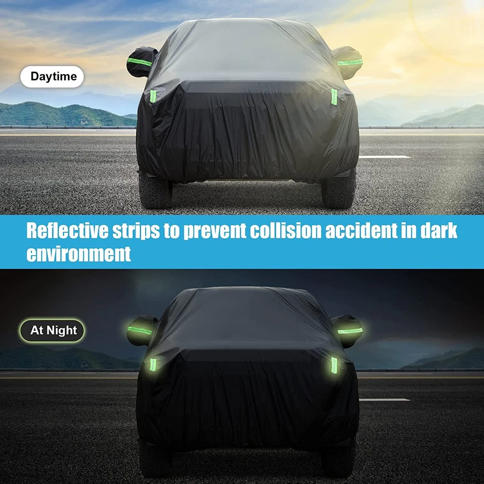 Cubierta de coche para Toyota Camry todo tipo de clima sedán nieve polvo protección resistente a los rayos UV Foto 4 de 4