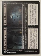 Polluted Cistern / Dim Oubliette - Commander: Duskmourn: House of Horrors MTG