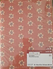 Creatology Fall Flower Felt Sheets, 15 In Each Pack, Lot Of 3 Packs.