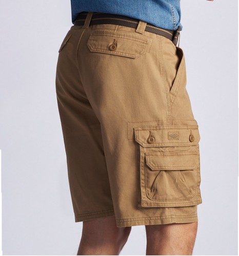Mens Lee Dungaree Wyoming Cargo Shorts Pants Bourbon Big Tall Size 44, 46, 48 - Picture 2 of 5
