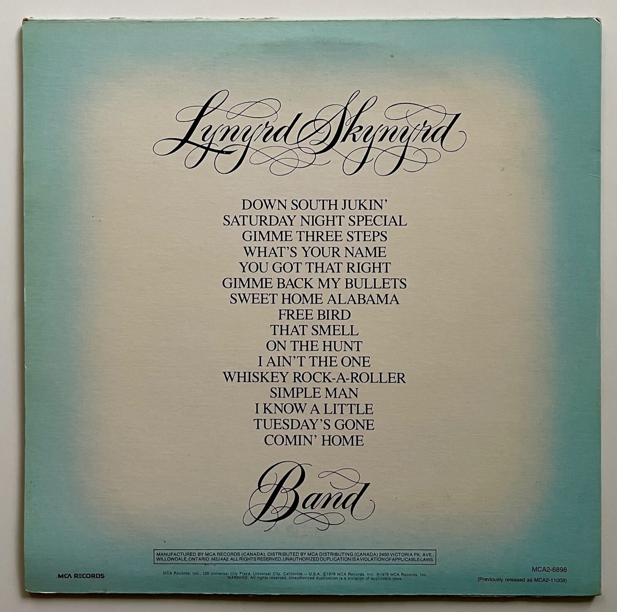 Vtg LYNYRD SKYNYRD Album GOLD & PLATINUM Best of GREATEST