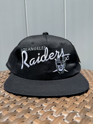 VERY RARE Vintage 90s Era Los Angeles LA Raiders snapback Hat