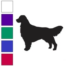 Golden Retriever Dog, Vinyl Decal Sticker, Multiple Colors & Sizes #1962