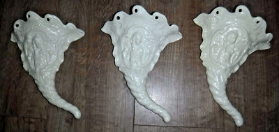 3er Set Wedgwood Sahnegeschirr Williamsburg Füllhorn Wandtaschen ~ Top