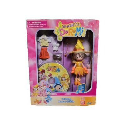 BanDai Magical Do Re Mi Figure & DoReMi DVD Witchling Reanne Griffith Doll