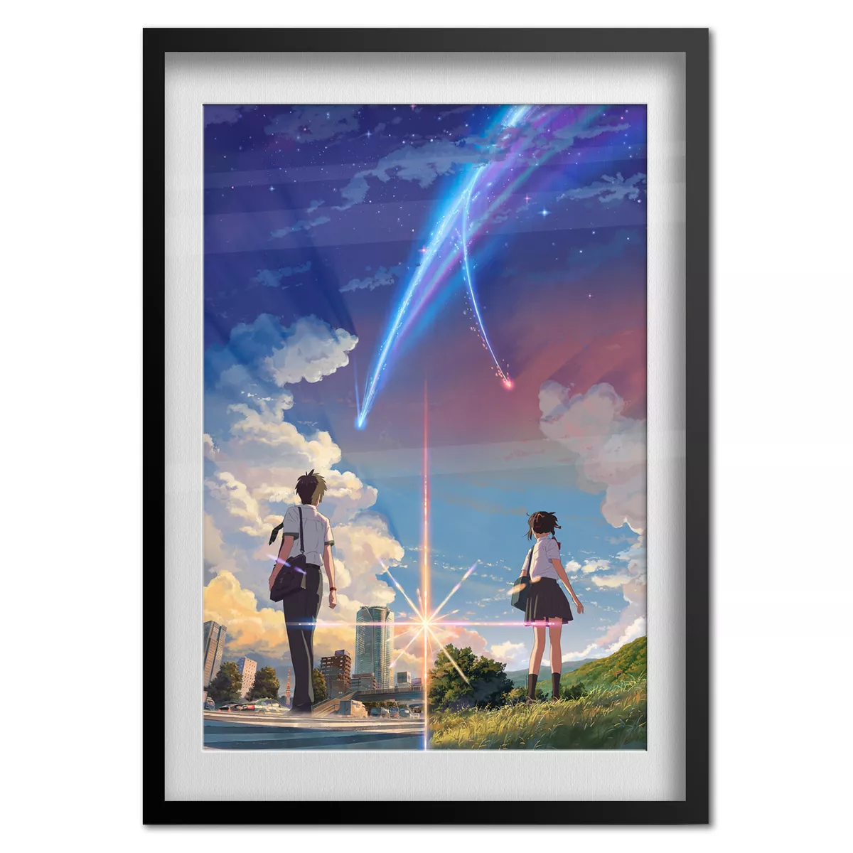 Kimi no Na Wa (Your Name) Poster Two Worlds Artwork