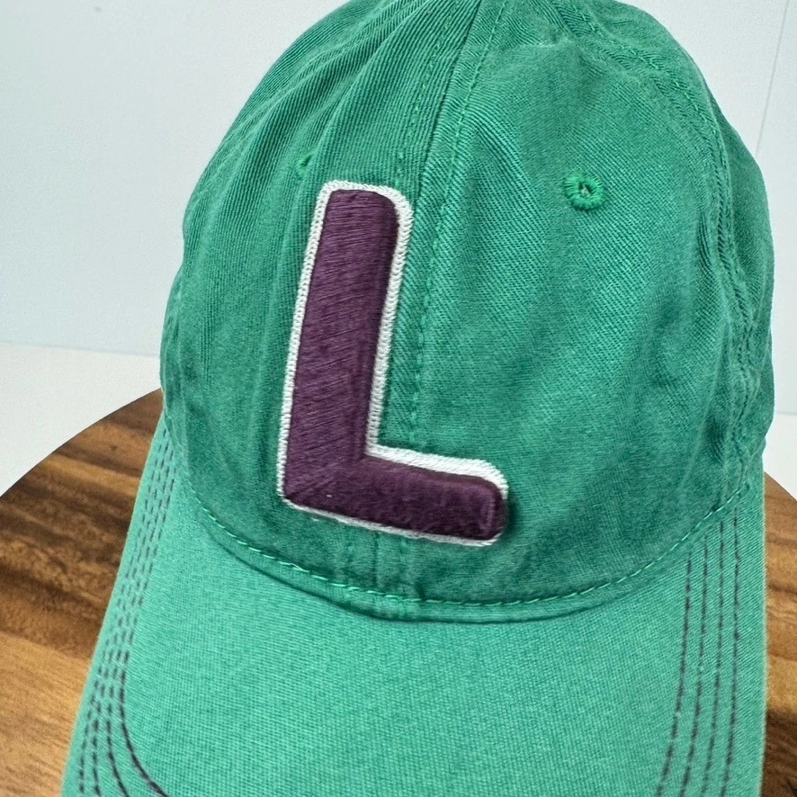 Gorra de béisbol informal ajustable verde bordada unisex vintage LACOSTE Foto 4 de 4