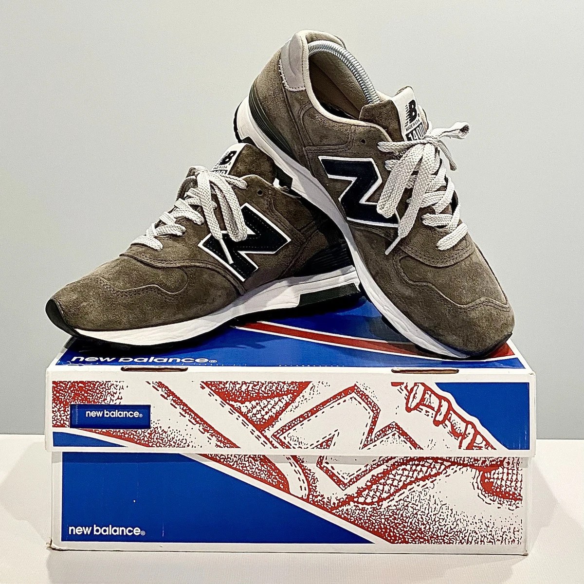 USA製 J.CREW別注品 new balance M1400 JS2 J.Crew x New Balance 1400 Made In USA Military Grey for Sale