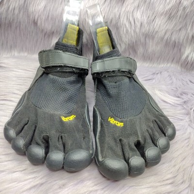 Vibram FiveFingers KSO Womens EU 38 US 7.5/8 Barefoot Minimalist Black Running